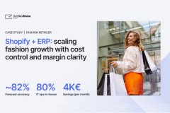 Shopify + ERP: scaling fashion growth